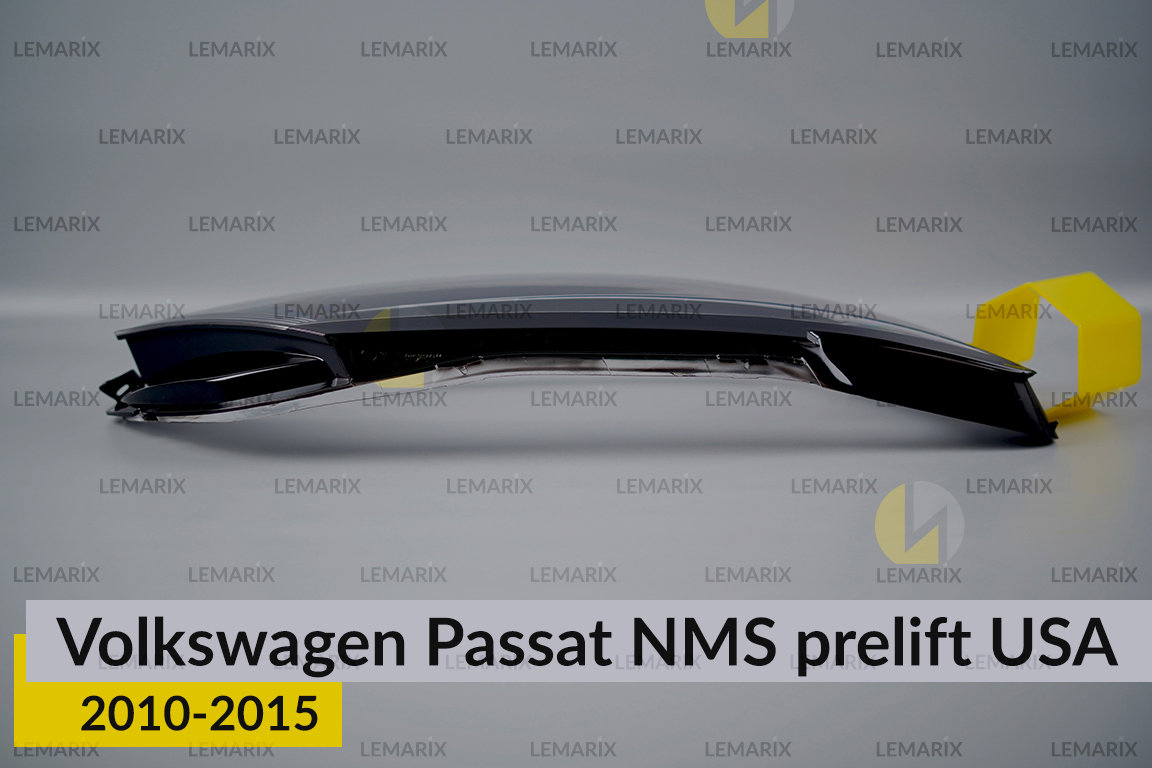 Скло фари VW Volkswagen Passat NMS USA (2010-2015) дорест праве