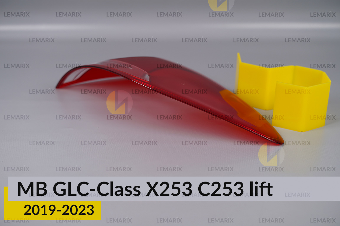 Скло заднього ліхтаря зовнішнє в крилі Mercedes-Benz GLC-Class X253 C253 (2019-2023) рест праве