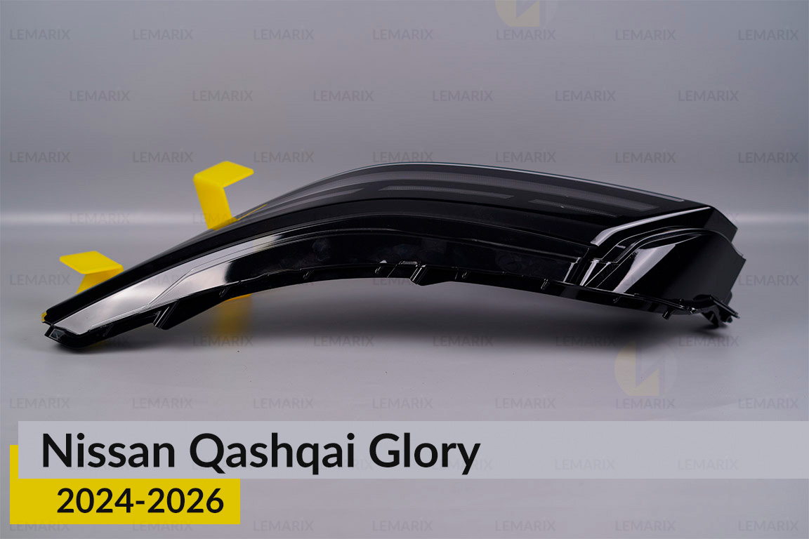 Скло фари Nissan Qashqai Glory (2024-2026) ліве