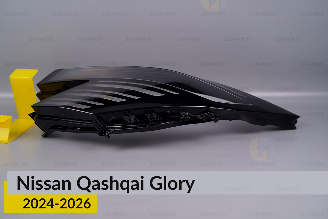 Скло фари Nissan Qashqai Glory (2024-2026) ліве