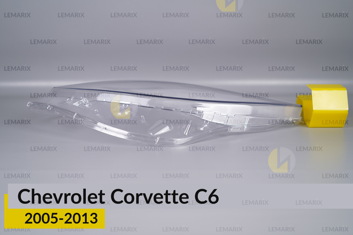Скло фари Chevrolet Corvette C6 (2005-2013) ліве