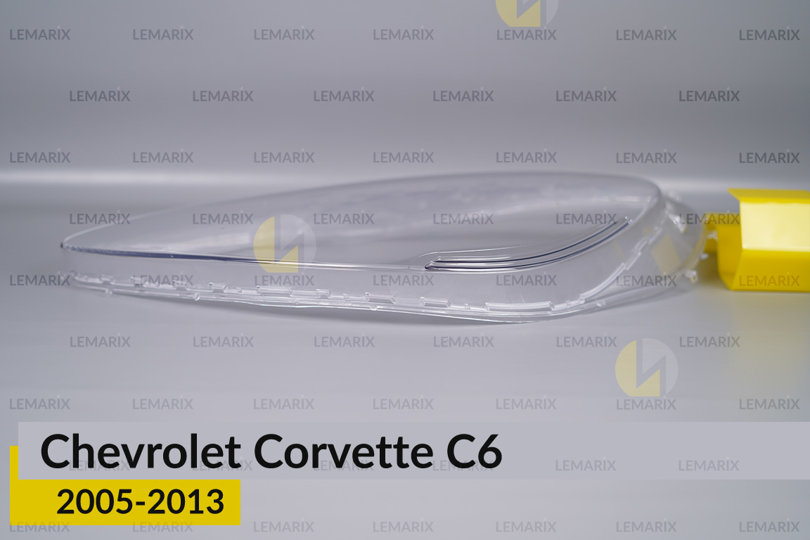 Скло фари Chevrolet Corvette C6 (2005-2013) ліве