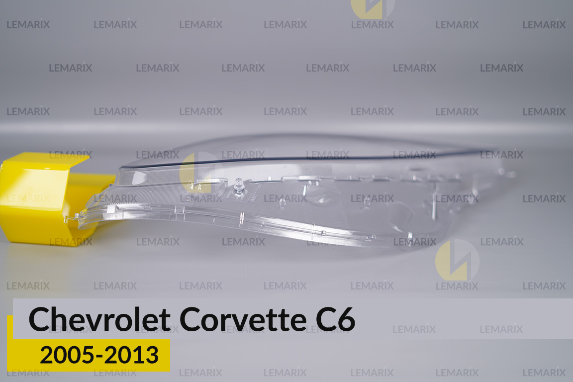 Скло фари Chevrolet Corvette C6 (2005-2013) ліве