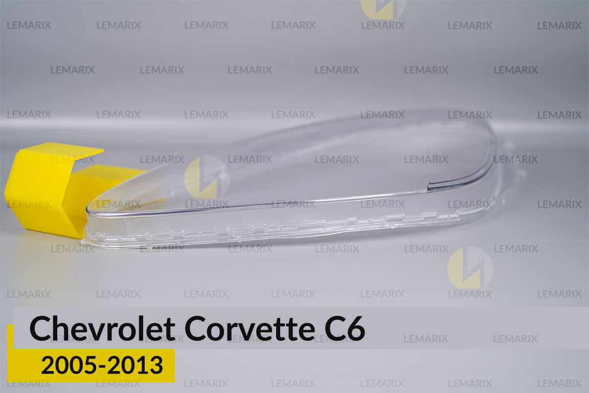 Скло фари Chevrolet Corvette C6 (2005-2013) ліве