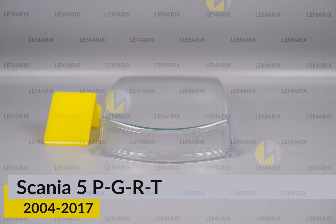 Скло фари Scania 5 P-G-R-T (2004-2017) праве