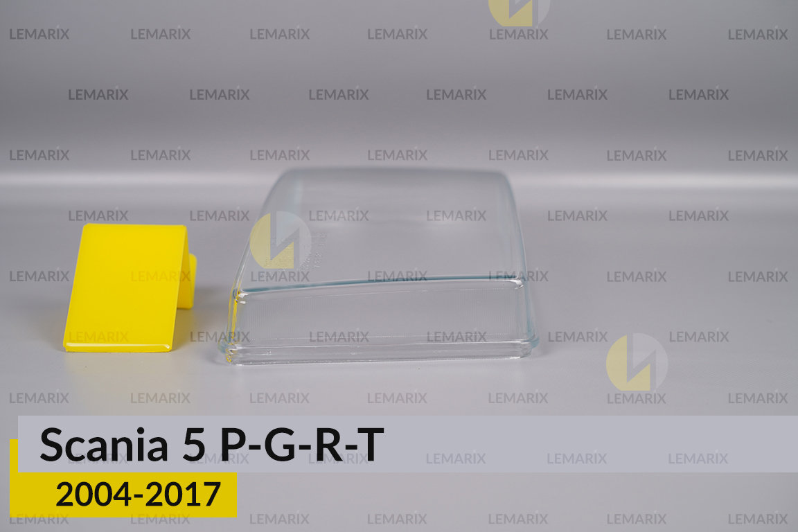 Скло фари Scania 5 P-G-R-T (2004-2017) праве
