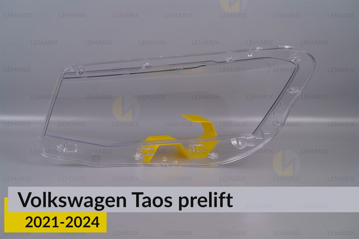 Скло фари VW Volkswagen Taos (2021-2024) дорест праве