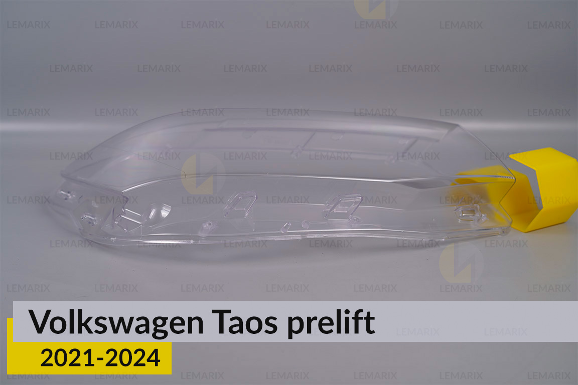 Скло фари VW Volkswagen Taos (2021-2024) дорест праве