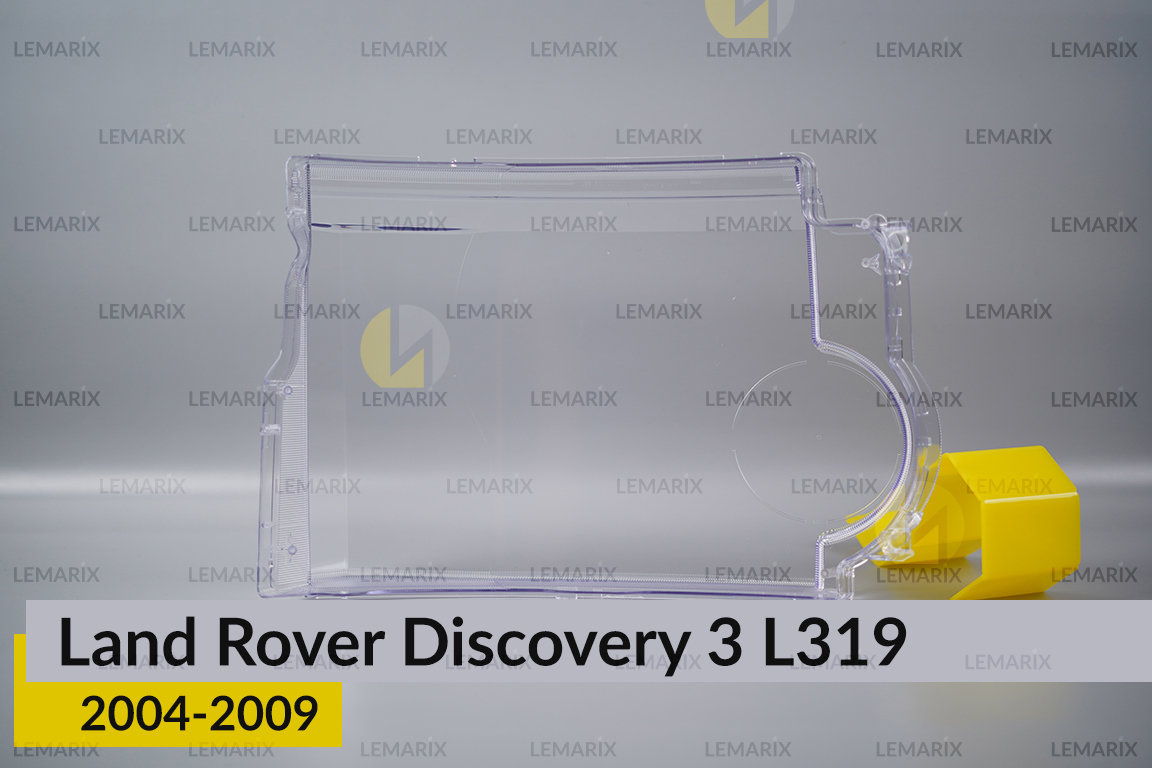 Скло фари Land Rover Discovery 3 L319 (2004-2009) ліве