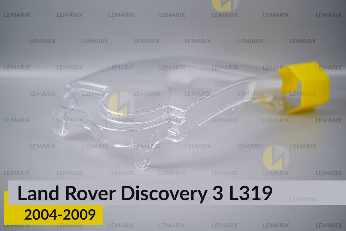 Скло фари Land Rover Discovery 3 L319 (2004-2009) ліве