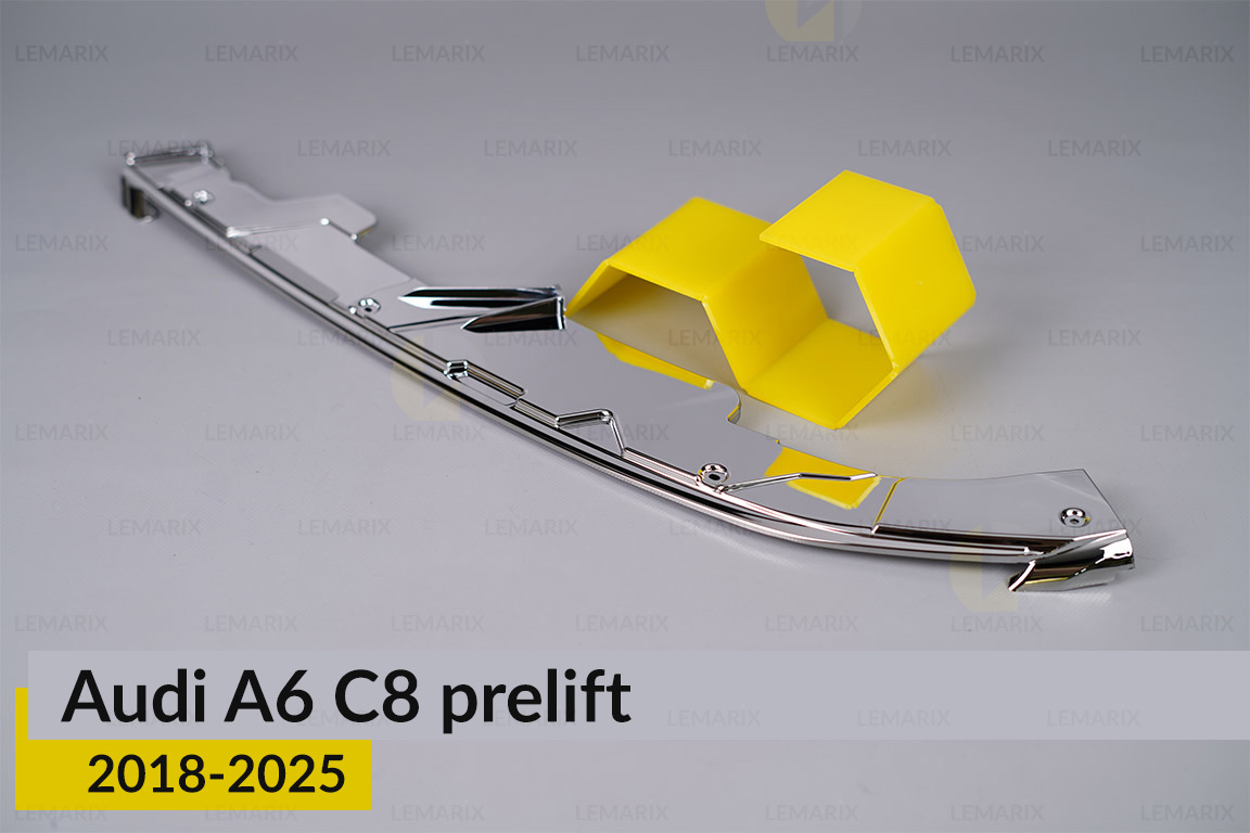 Декоративна маска кронштейна Audi A6 C8 (2018-2025) дорест ліва