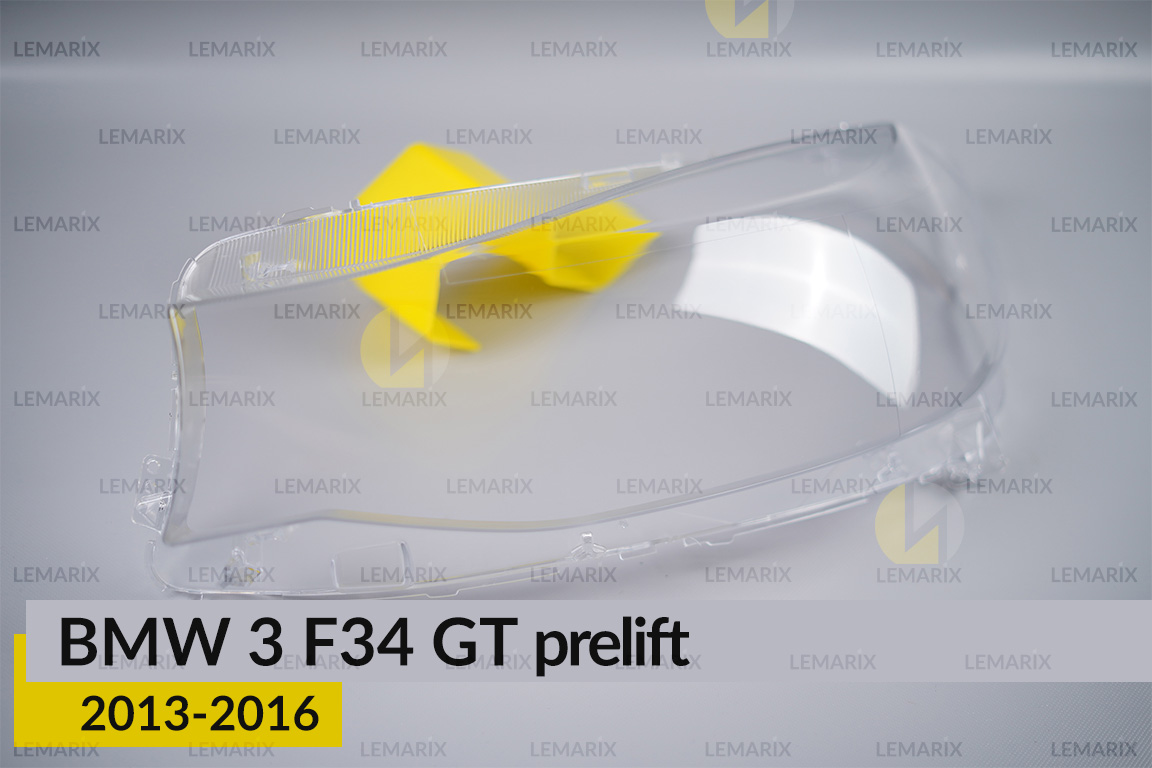Скло фари BMW 3 F34 GT (2013-2016) дорест ліве