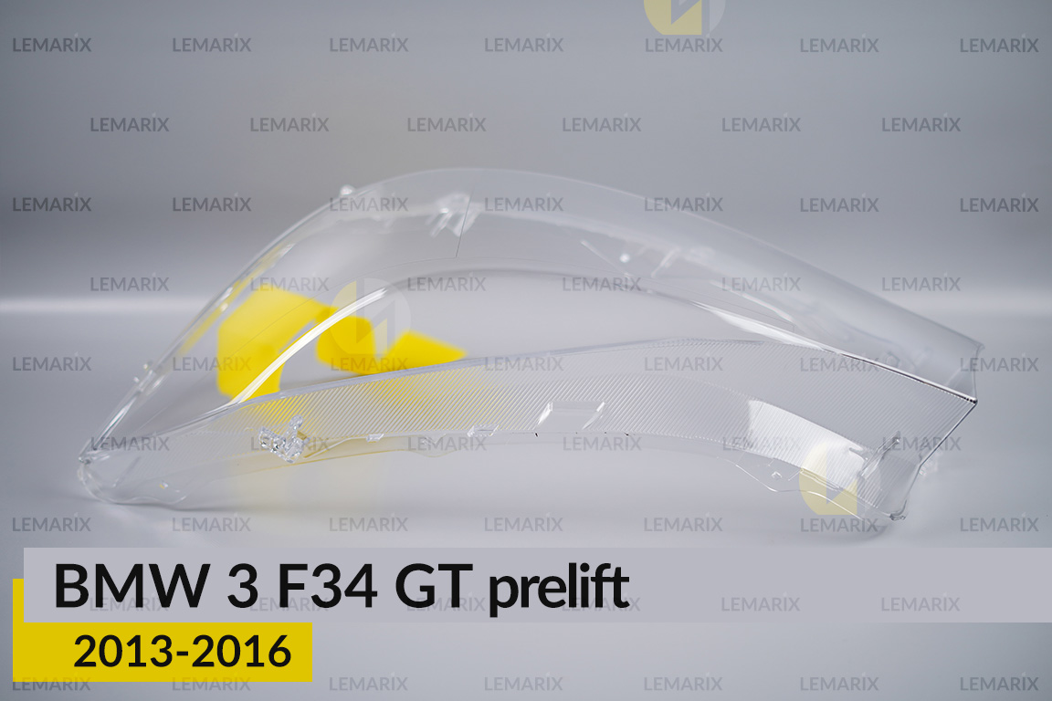 Скло фари BMW 3 F34 GT (2013-2016) дорест ліве