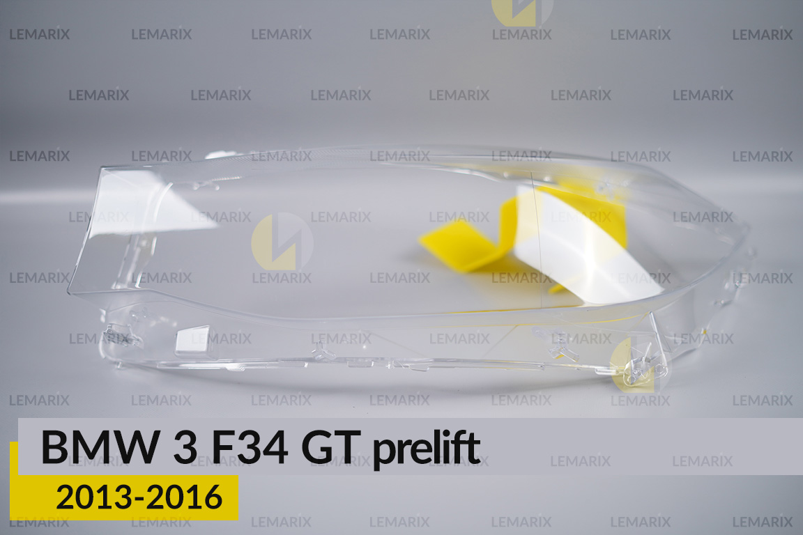 Скло фари BMW 3 F34 GT (2013-2016) дорест ліве
