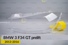 Скло фари BMW 3 F34 GT (2013-2016) дорест ліве