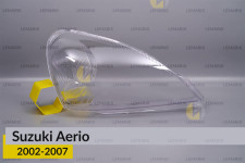 Стекло фары Suzuki Aerio (2002-2007) правое