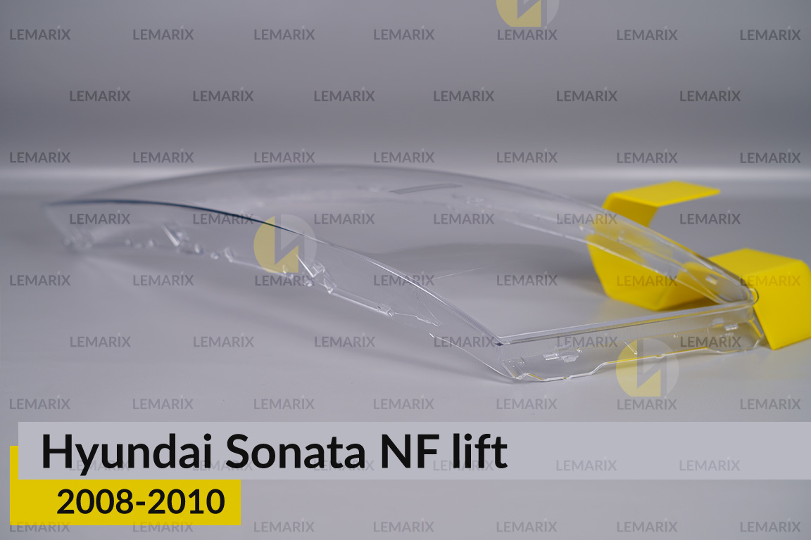 Скло фари Hyundai Sonata NF (2008-2010) рест ліве