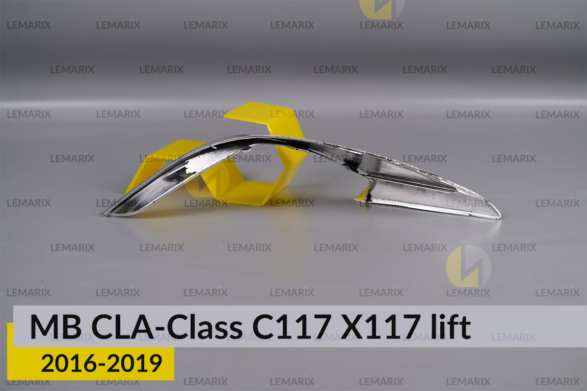 Хромована декоративна маска бокова Mercedes-Benz CLA-Class C117 X117 (2016-2019) рест ліва