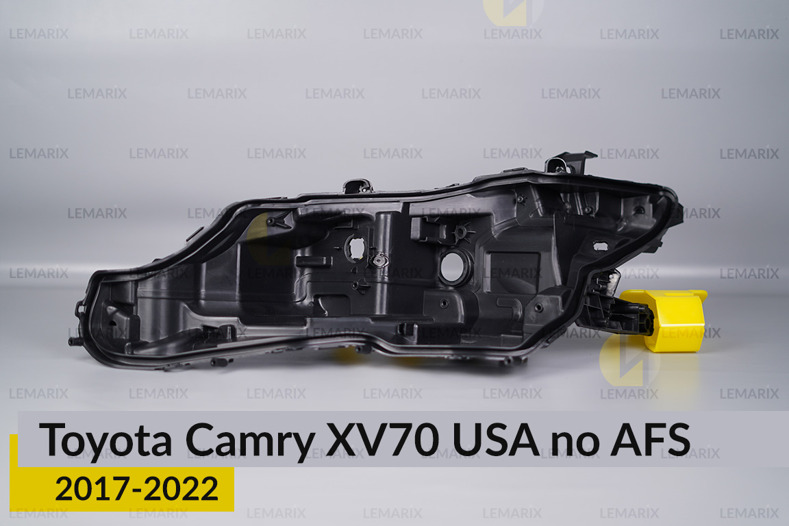 Корпус фары Toyota Camry XV70 USA no AFS (2017-2022) левый