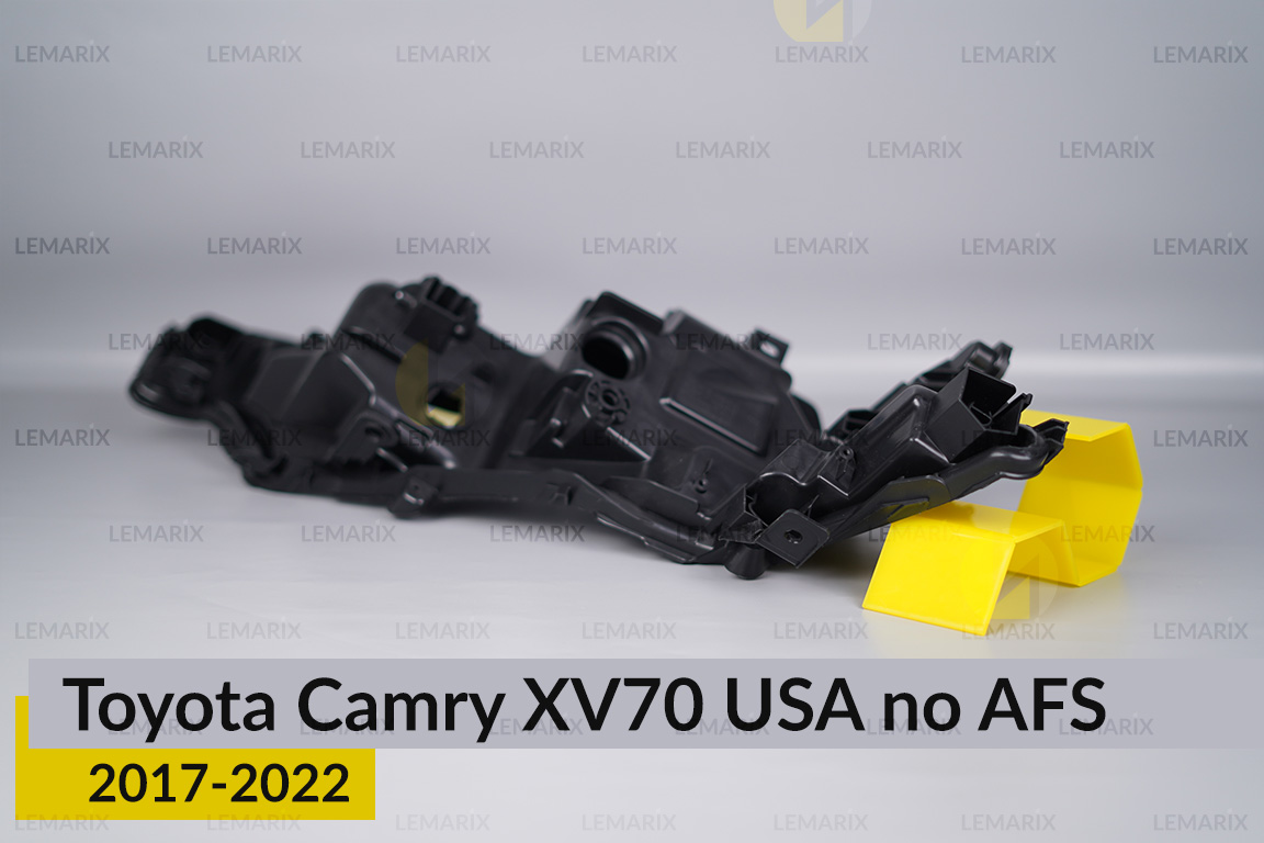 Корпус фары Toyota Camry XV70 USA no AFS (2017-2022) левый