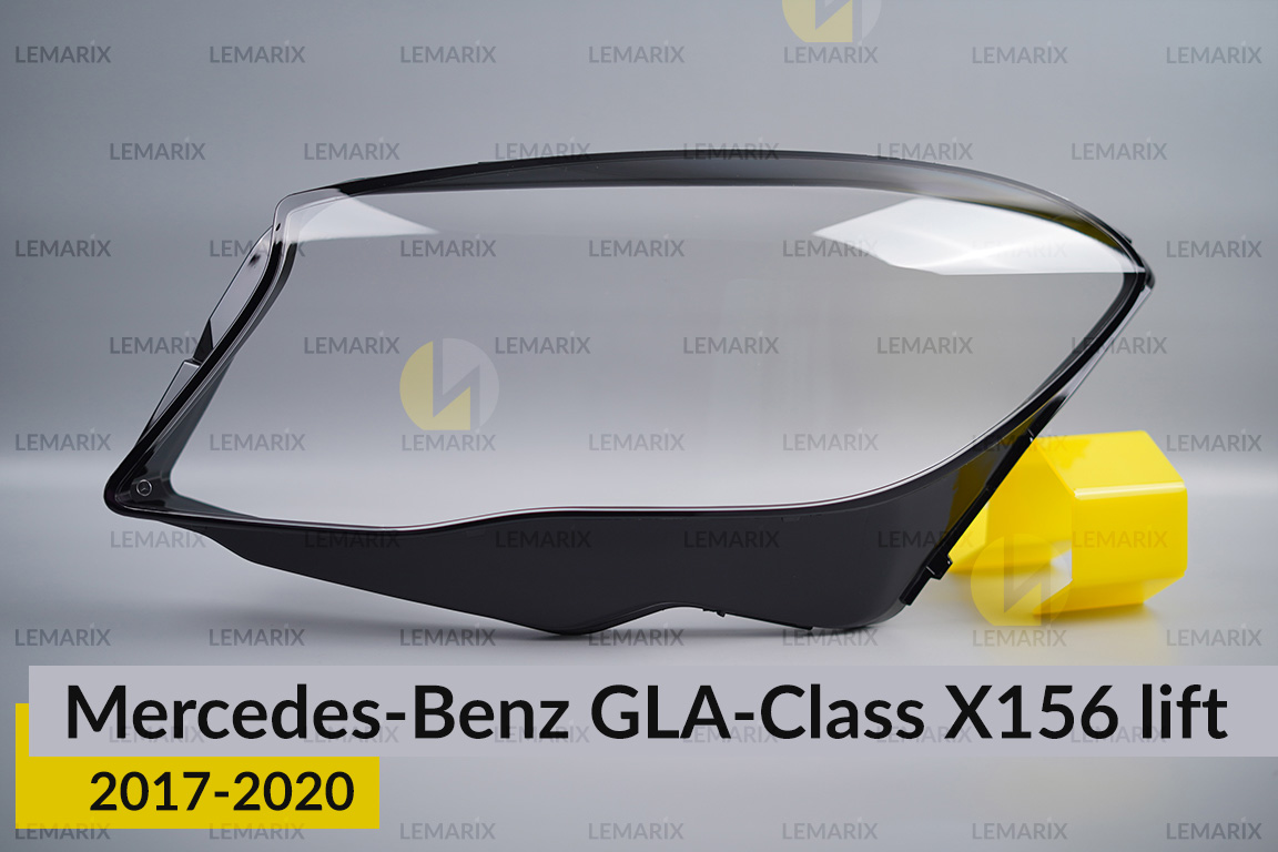 Скло фари Mercedes-Benz GLA-Class X156 (2017-2020) рест ліве