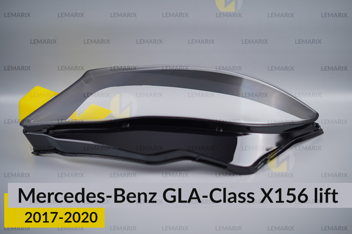 Скло фари Mercedes-Benz GLA-Class X156 (2017-2020) рест ліве