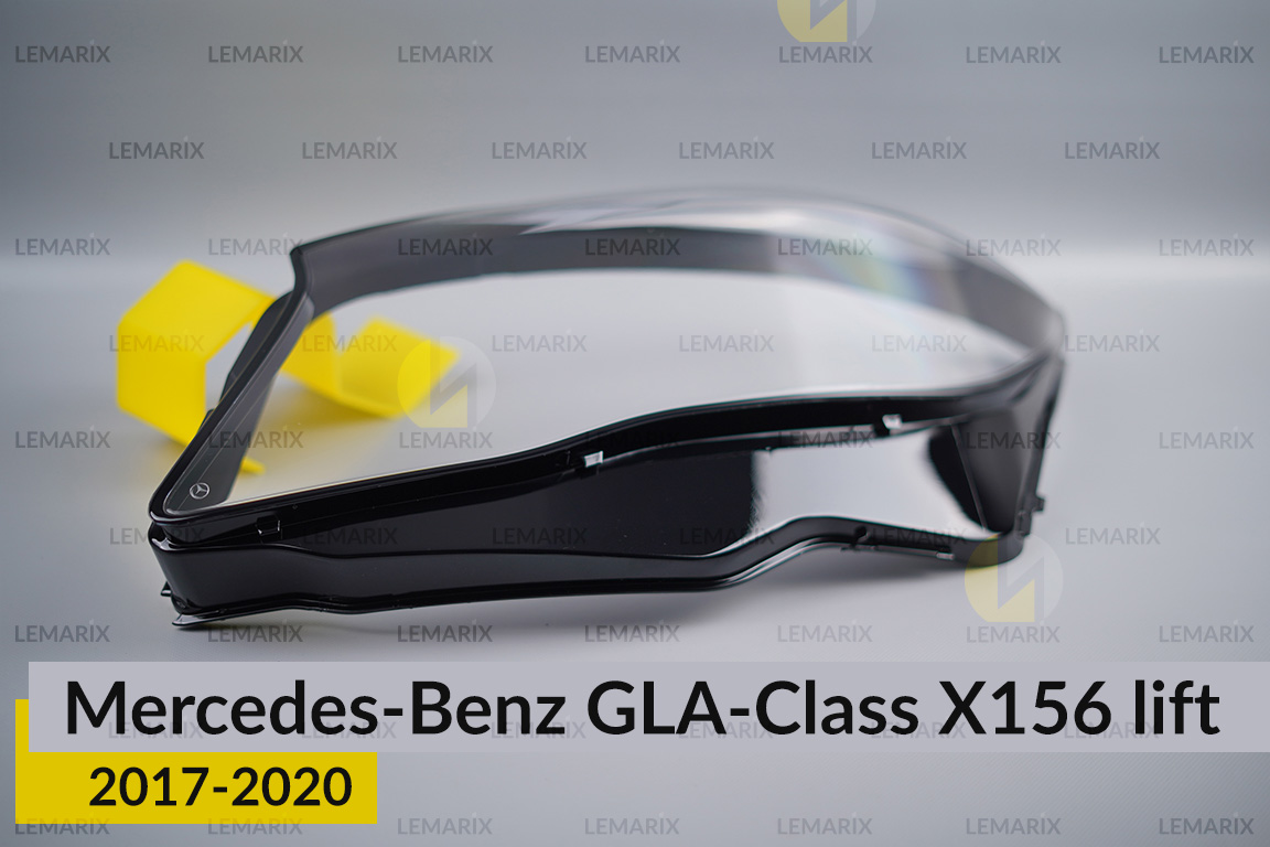 Скло фари Mercedes-Benz GLA-Class X156 (2017-2020) рест ліве