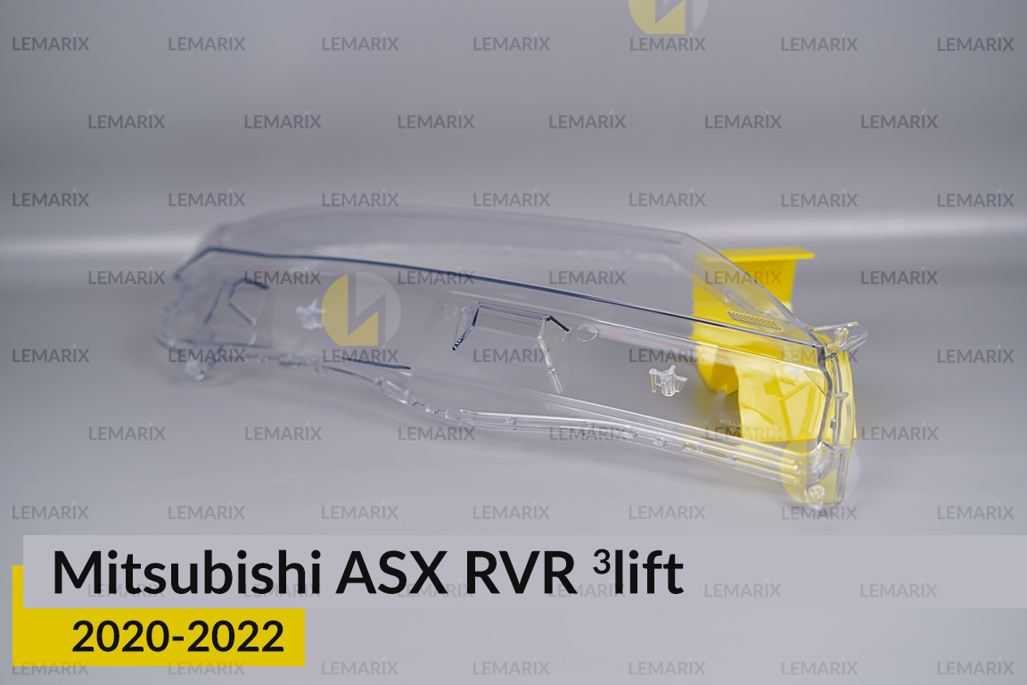Скло фари Mitsubishi ASX RVR (2020-2022) 3 рест праве