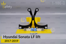 Перехідна рамка для Hyundai Sonata LF (2017-2019) рест