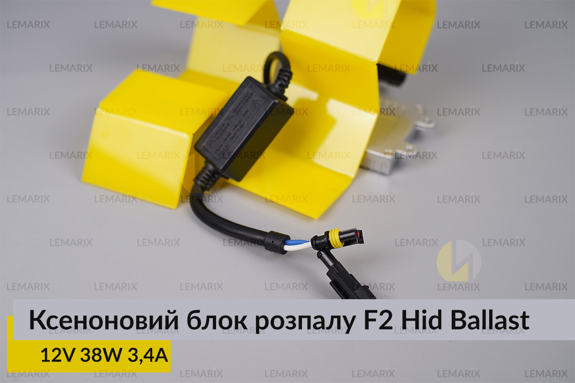 Ксеноновый блок разгара F2 Hid Ballast 12V 38W 3,4A