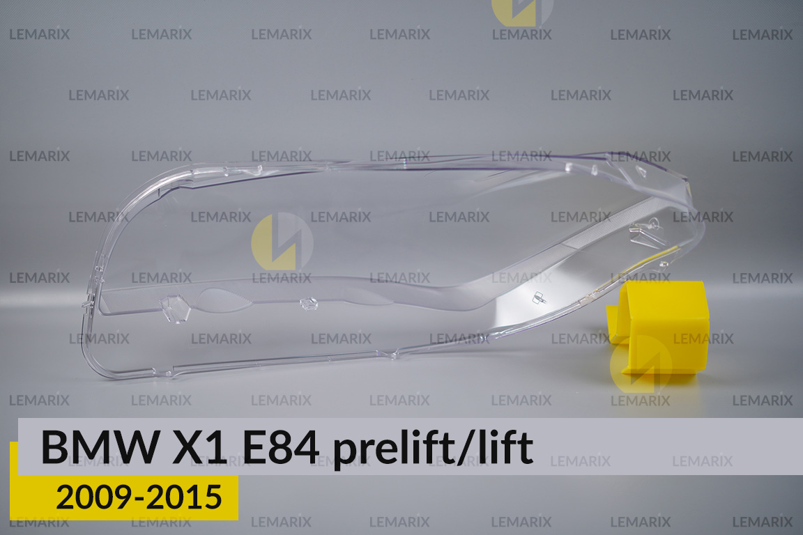 Скло фари BMW X1 E84 (2009-2015) дорест/рест праве
