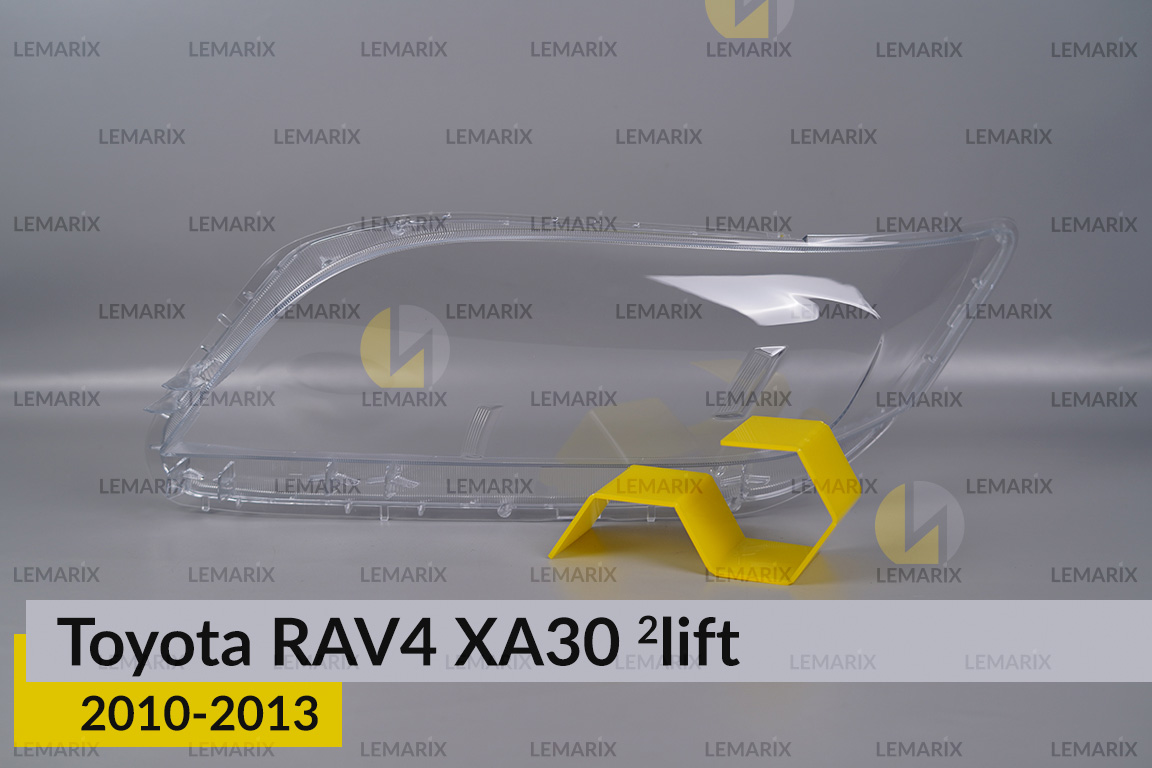 Скло фари Toyota RAV4 XA30 (2010-2013) 2 рест ліве