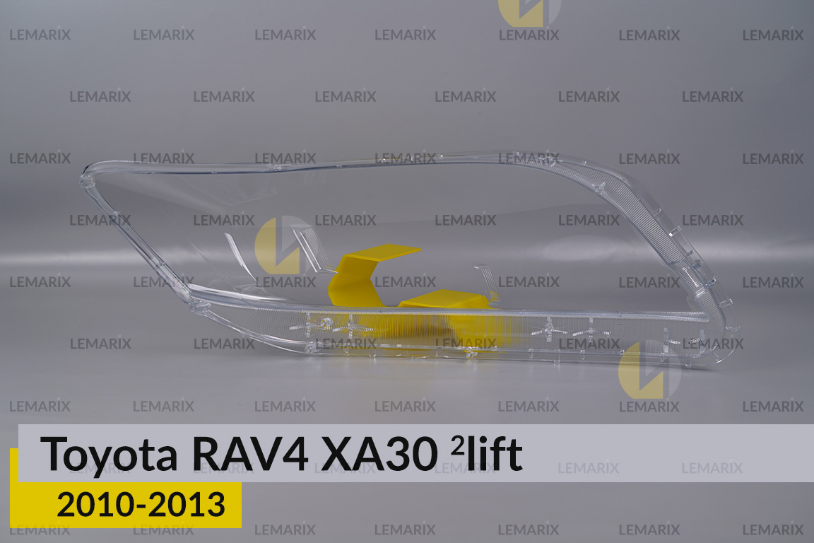 Скло фари Toyota RAV4 XA30 (2010-2013) 2 рест ліве