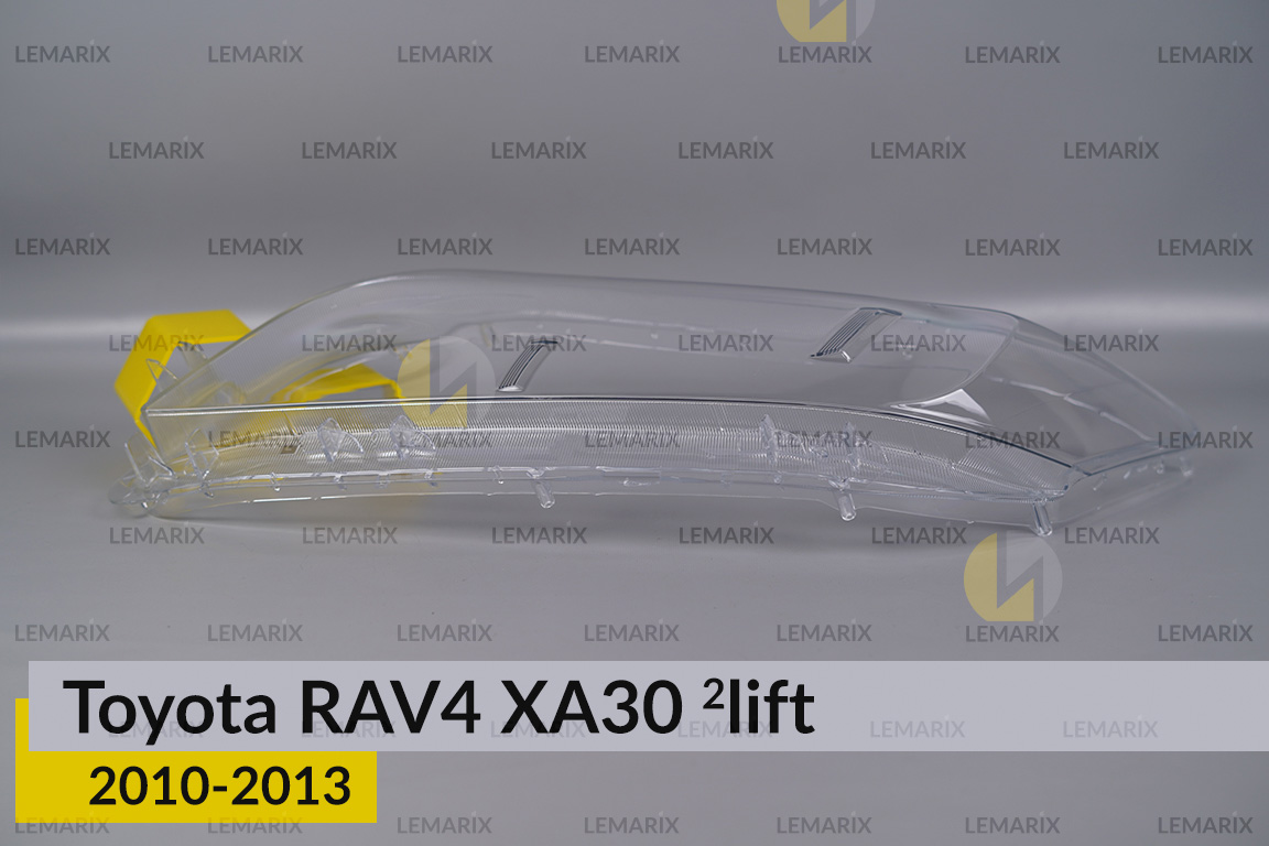 Скло фари Toyota RAV4 XA30 (2010-2013) 2 рест ліве