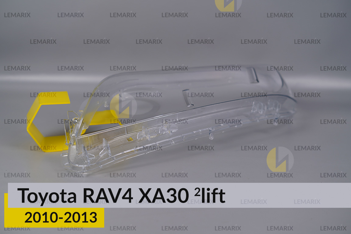 Скло фари Toyota RAV4 XA30 (2010-2013) 2 рест ліве
