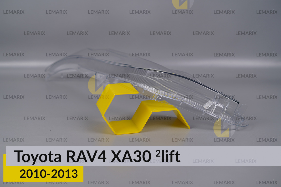 Скло фари Toyota RAV4 XA30 (2010-2013) 2 рест ліве