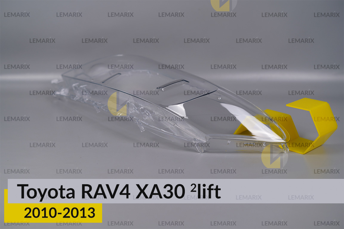 Скло фари Toyota RAV4 XA30 (2010-2013) 2 рест ліве