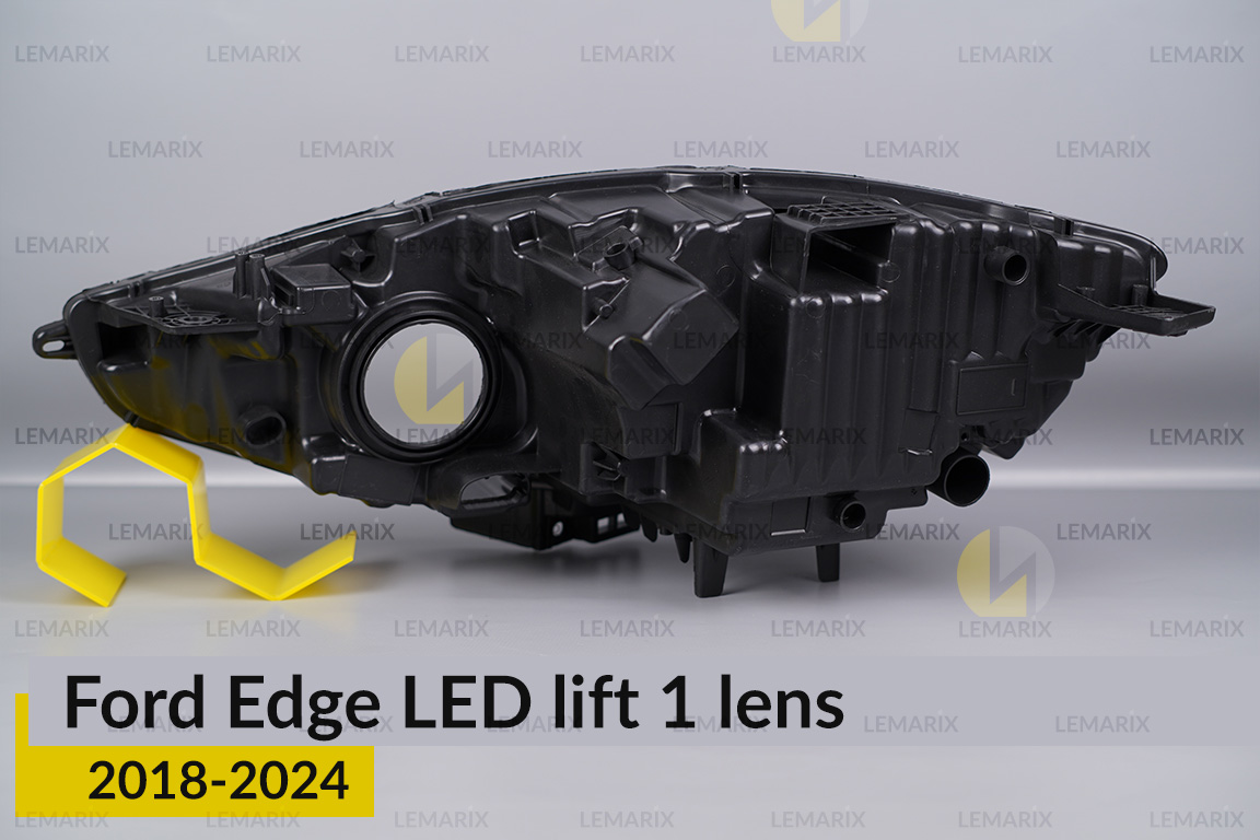 Корпус фари Ford Edge LED 1 лінза (2018-2024) рест правий