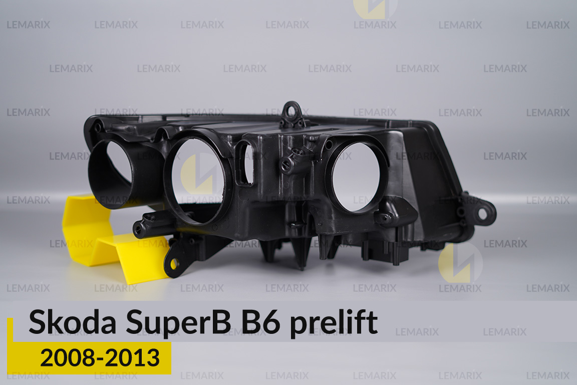 Корпус фари Skoda SuperB B6 (2008-2013) дорест лівий