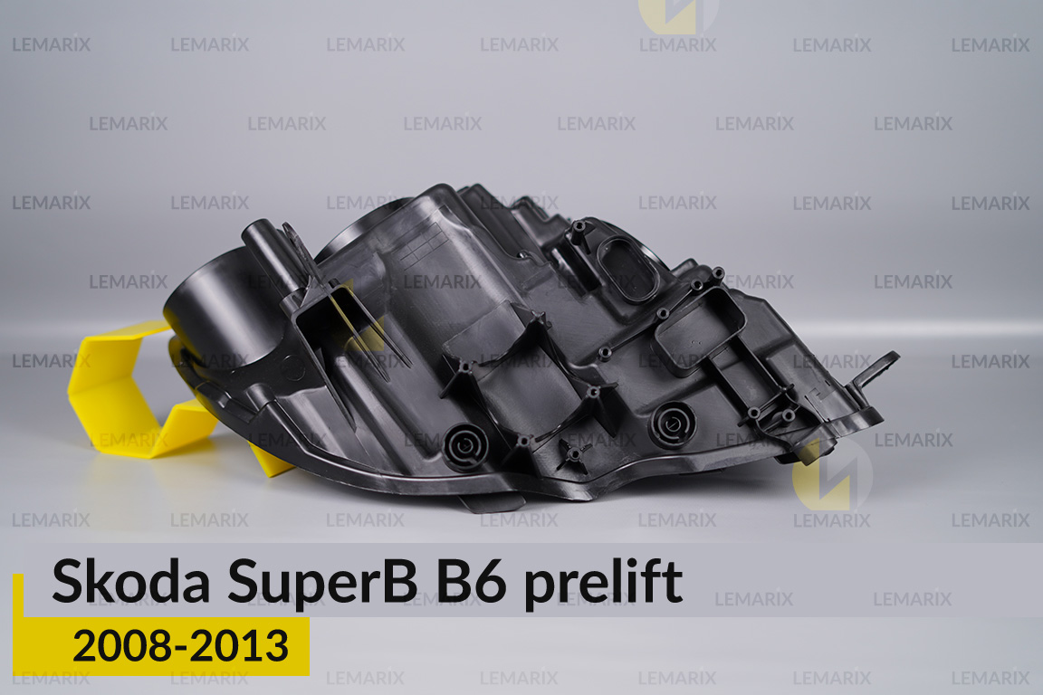 Корпус фари Skoda SuperB B6 (2008-2013) дорест лівий