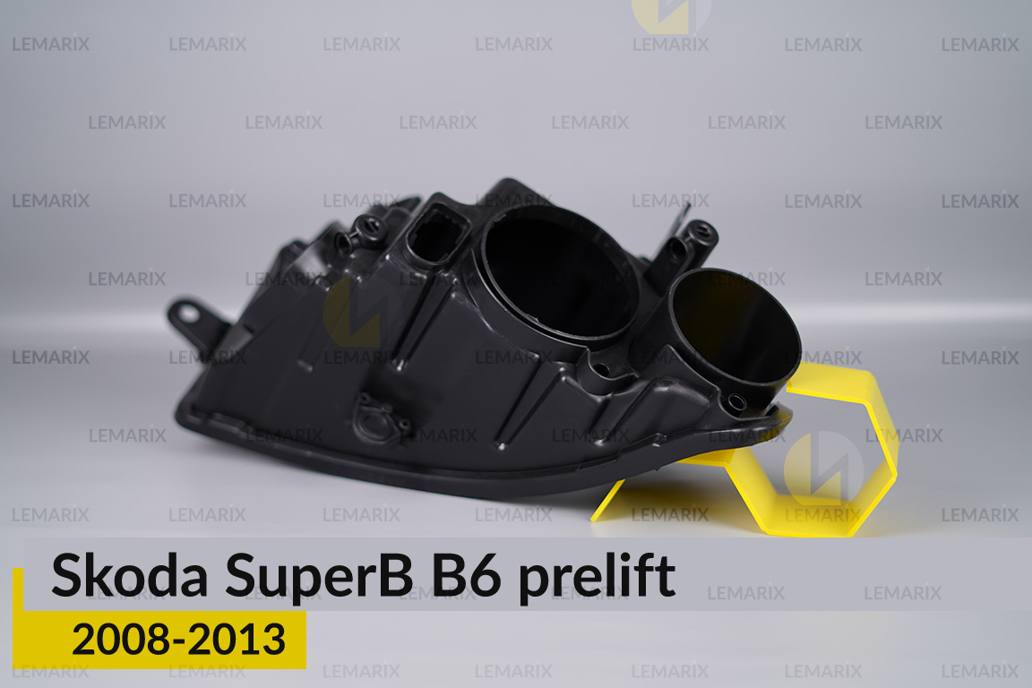 Корпус фари Skoda SuperB B6 (2008-2013) дорест лівий