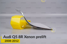 Хромована декоративна маска середня Audi Q5 8R Xenon (2008-2012) дорест права