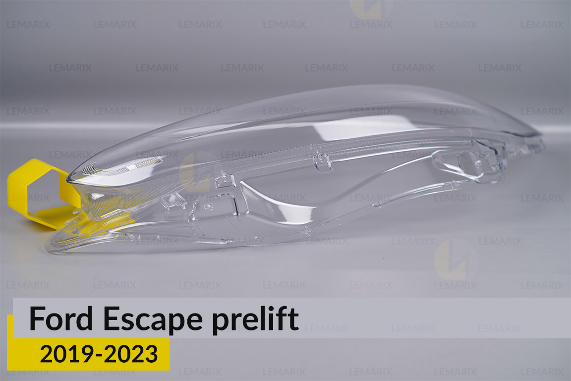 Скло фари Ford Escape (2019-2023) дорест ліве