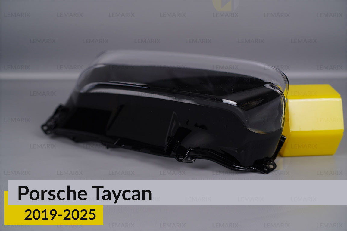 Скло фари Porsche Taycan (2019-2025) дорест праве