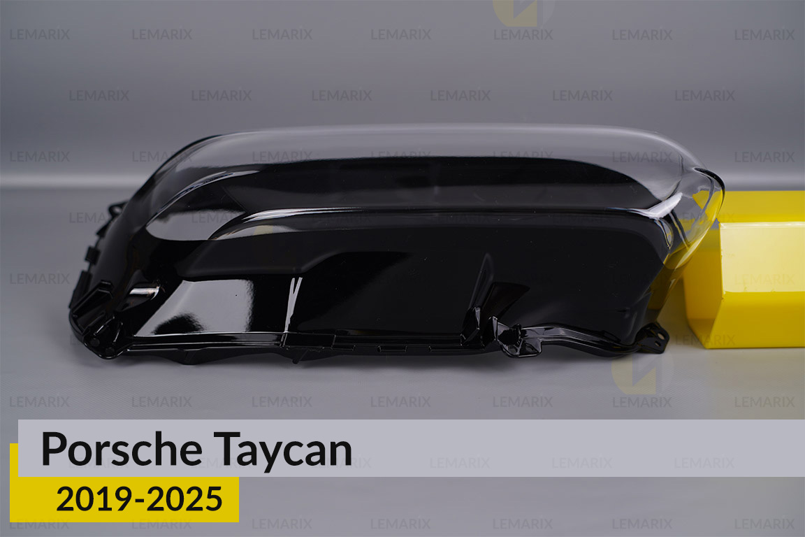 Скло фари Porsche Taycan (2019-2025) дорест праве