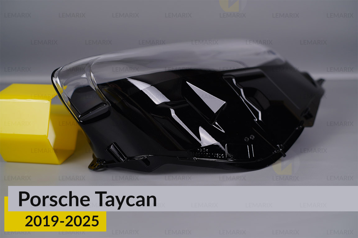 Скло фари Porsche Taycan (2019-2025) дорест праве
