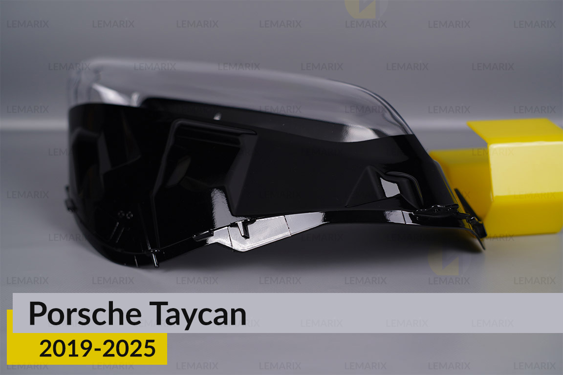 Скло фари Porsche Taycan (2019-2025) дорест праве