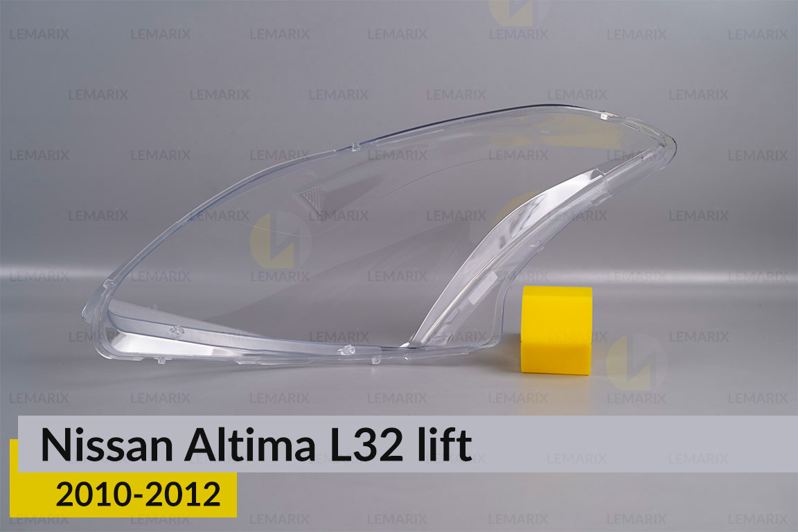 Скло фари Nissan Altima L32 Sedan (2010-2012) рест праве