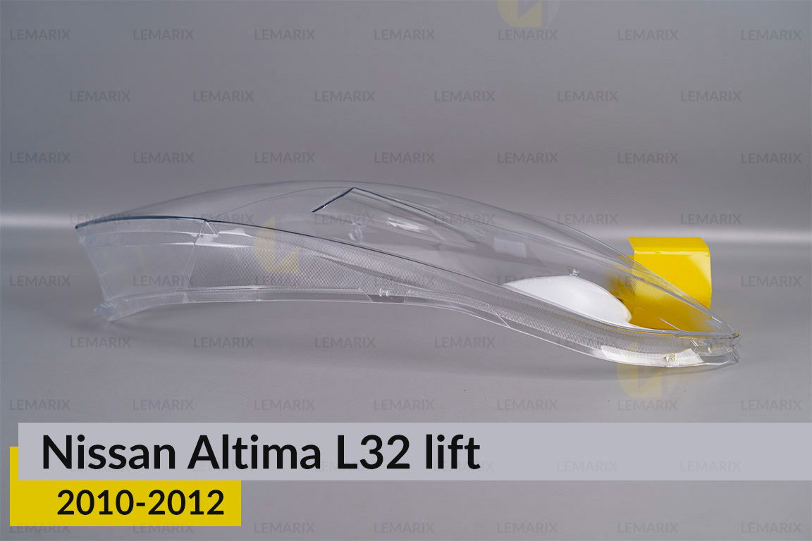 Скло фари Nissan Altima L32 Sedan (2010-2012) рест праве