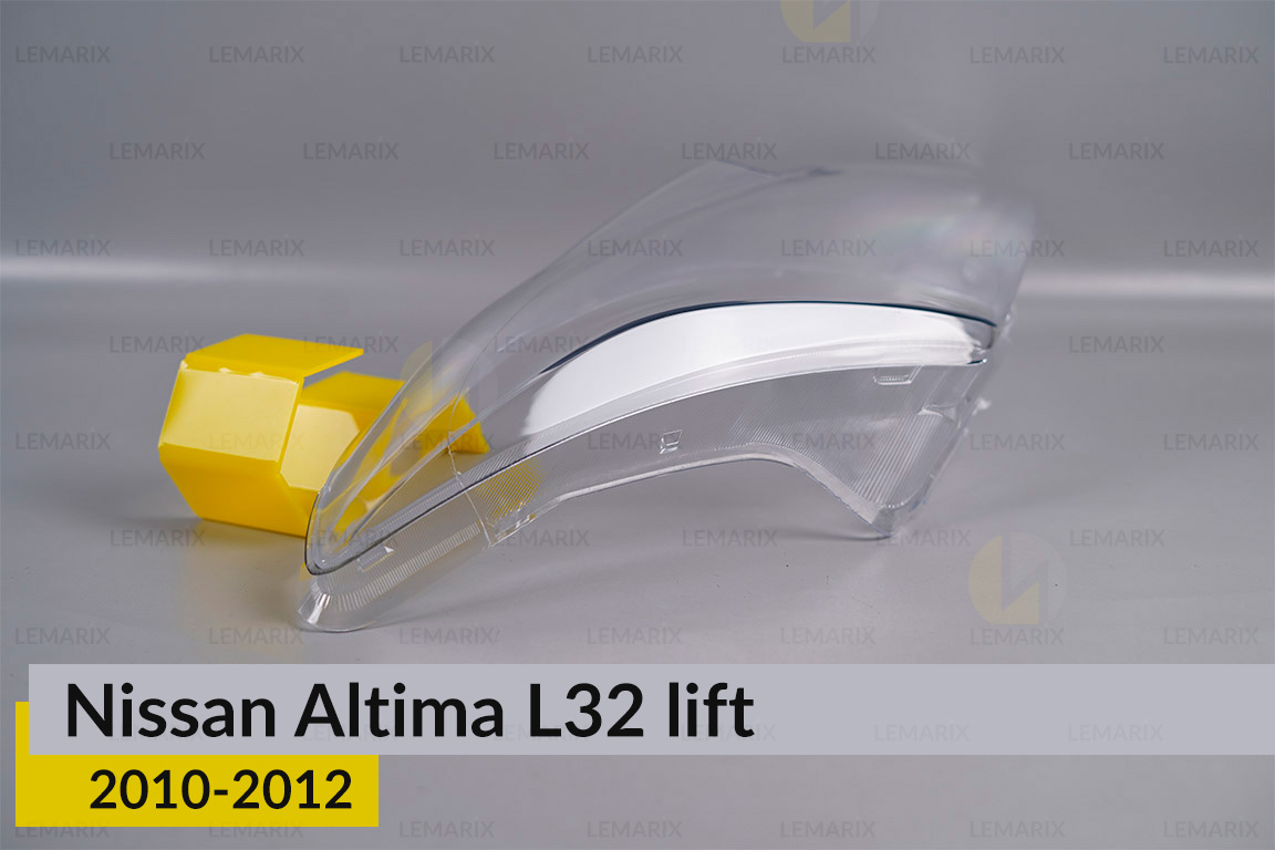 Скло фари Nissan Altima L32 Sedan (2010-2012) рест праве